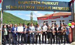 Bahattin Durgut Türkali Köy Yaşam Merkezi açıldı