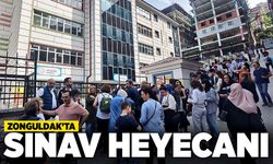 Zonguldak'ta sınav heyecanı