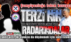 Cahit Terzi, Zonguldak Kömürsporlu hangi iki futbolcunun peşinde!
