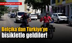 2 bin 500 kilometreyi pedallayan iki gurbetçi 14 günde Türkiye’ye vardı