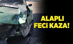 Alaplı'da feci kaza; 1 yaralı