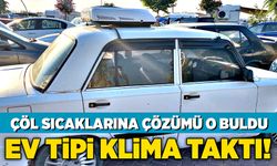 Otomobiline ev tipi klima taktı!