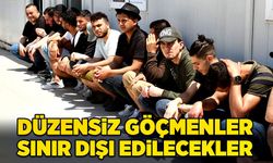 Düzensiz göçmenler Zonguldak'tan sınır dışı edilecekler