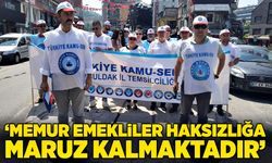 “Memur emekliler haksızlığa maruz kalmaktadır”