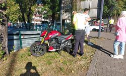 Ereğli’de otomobil ile motosiklet çarpıştı