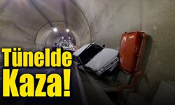 Tünel içinde kaza
