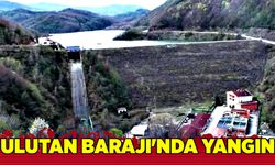 Zonguldak'ta Ulutan Barajı'nda Yangın