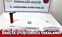 Araçta uyuşturucu yakalandı