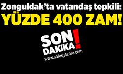 Zonguldak’ta vatandaş tepkili: Yüzde 400 zam!