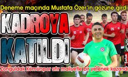 Zonguldak Kömürspor’a 16 yaşında yetenek! Mustafa Özer’in gözdesi