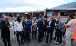 Erzincan’da sel sonrası çalışmalar sürüyor