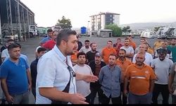 Etimesgut Belediyesi temizlik işleri çalışanları greve gitti