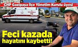 CHP İlçe Yönetim Kurulu üyesi feci kazada öldü!