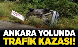 Zonguldak-Ankara karayolunda trafik kazası