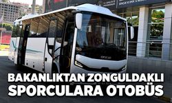 Bakanlıktan Zonguldaklı sporculara otobüs