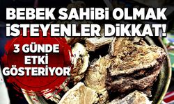 Bebek sahibi olmak isteyenler dikkat!  3 günde etki gösteriyor