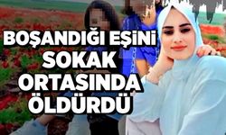 Boşandığı eşini, sokak ortasında öldürdü!