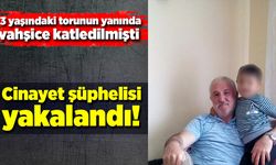 3 yaşındaki torunun yanında vahşice öldürülmüştü! Şüpheli yakalandı!