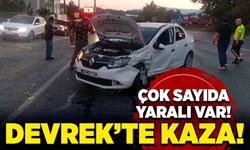 Devrek’te kaza: Çok sayıda yaralı var!