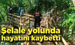 Şelale yolunda kalp krizi geçirdi