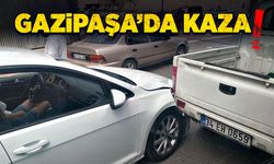 Gazipaşa’da kaza!