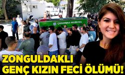 Zonguldaklı genç kızın feci ölümü!