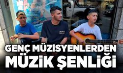 Genç müzisyenlerden müzik şenliği