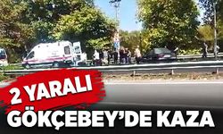 Gökçebey’de kaza: 2 yaralı