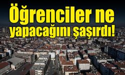 Öğrenciler ne yapacağını şaşırdı!