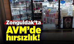 Zonguldak'ın Ereğli ilçesinde AVM'de hırsızlık!