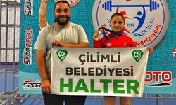 Düzceli sporcu Türkiye ikincisi oldu!