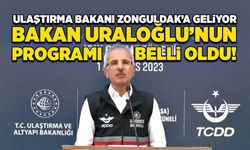 Ulaştırma Bakanı Zonguldak’a Geliyor: Uraloğlu’nun programı belli oldu!