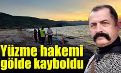 Yüzme hakemi gölde kayboldu!