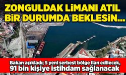 Zonguldak limanı atıl bir durumda beklesin…