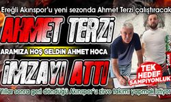 15 yıl sonra geri döndü... Akınspor, Ahmet Terzi’ye emanet