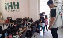 Kütahya İHH 400 çocuğa ayakkabı dağıttı