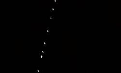 Starlink uyduları Çankırı semalarında görüldü