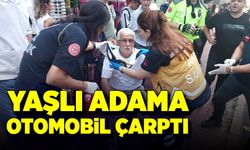 Zonguldak’ta karşıdan karşıya geçen yaşlı adama otomobil çarptı