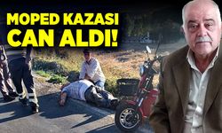 Moped devrildi, sürücüsü hayatını kaybetti