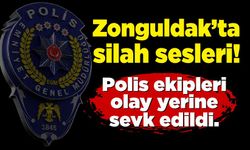 Zonguldak’ta silah sesleri! Polisler ekipleri olay yerinde