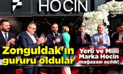 Yerli ve Milli Marka Hocin'in mağazası açıldı! Zonguldak'ın gururu oldular