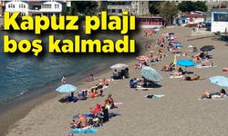 Sıcaklıklar yükselince Zonguldaklılar plaja koştu