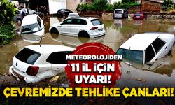 Çevremizde tehlike çanları! Meteoroloji 11 il için uyarıda bulundu