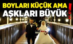 Boyları küçük ama aşkları büyük