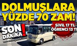 Zonguldak'ta dolmuşlara yüzde 70 zam! Fatura yine vatandaşa çıktı!