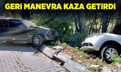 Geri manevra kaza getirdi