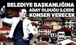 Hakan Peker belediye Başkanlığı için aday olduğu ilçede konser verecek!