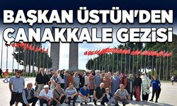 Başkan Üstün'den  Çanakkale gezisi