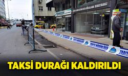 Taksi durağı kaldırıldı