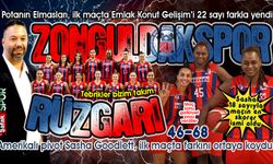 Zonguldakspor, İstanbul'da potayı fena salladı... Potanın Elmasları ilk maçı 22 sayı farkla kazandı: 46-68